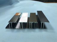 30.5mm الألومنيوم نافذة بابية الملامح مسحوق المغلفة البرونزية الأبيض الفحم الأسود والأنودة الطبيعية