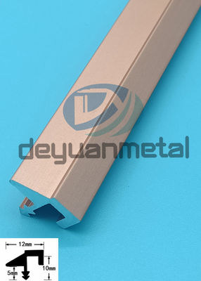 الرحلان الكهربائي T Slot Aluminium Profile ، 6063 الألومنيوم T Bar سحب الألمنيوم