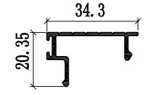 6063 ملفات تعبئة النوافذ من الألومنيوم
