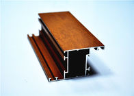 تخصيص مسحوق طلاء الخشب الحبوب الألومنيوم للنافذة 6063 T5