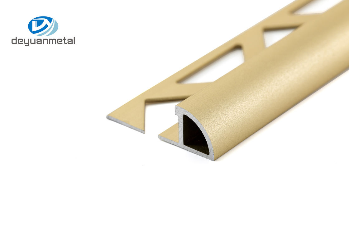 زاوية الألمنيوم T6 15mm ، قطاعات الألومنيوم الخارجية ASTM